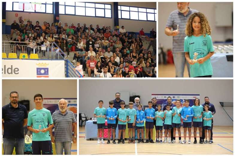 Collage de fotos de la ceremonia/FC La Garita.